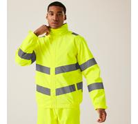 Regatta Men's Hi-Vis Pro Contract Dover Jacket in Yellow | Size: Large Regatta Yellow L