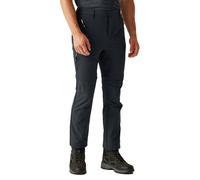 Regatta Men's Water-repellent Highton II Zip Off Walking Trousers Ash, Size: 42 L