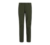 Regatta Mens Highton II Logo Trousers - Dark Khaki - 32R - Dark Khaki - 48% Recycled Polyester/46% Polyester/6% Elastane