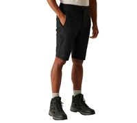 Regatta Mens Highton II Long Length Walking Casual Shorts - Black - Black - 38R