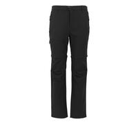 Regatta Mens Highton II Zip-Off Hiking Trousers - Black - Black - 38R - 94% Recycled Polyamide/6% Elastane