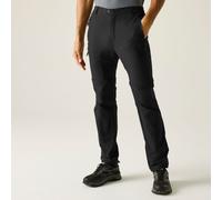 Regatta Men's Highton II Zip Off Walking Trousers Black, Size: 44 R
