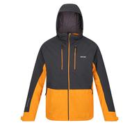 Regatta Men's Highton III Stretch Padded Jacket - Ash/Orange Pepper - M - Ash/Orange Pepper - 100% Polyester