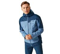 Regatta Mens Highton III Stretch Waterproof Jacket (L) (Coronet Blue/Moonlight Denim)