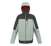 Regatta Mens Highton IV Stretch Waterproof Jacket - Glacier/Ash - S - Glacier/Ash - 100% Recycled Polyester
