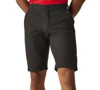 Regatta Mens Highton Long Cargo Hiking Walking Shorts - Black - 32