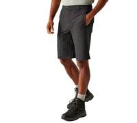 Regatta Mens Highton Long Shorts, Water Repellent & Multi Pocketed Outdoor Active Walking Shorts - Perfect for Hiking & Camping Grey