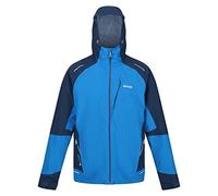 Regatta Mens Highton Pro Waterproof Jacket (S) (Imperial Blue/Moonlight Denim)
