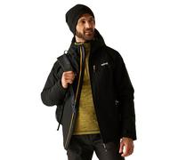 Regatta Men's Waterproof Highton Stretch Padded Jacket Black, Size: XXL