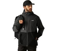 Regatta Highton Stretch Padded Waterproof Jacket : Ash/Black: S Size:
