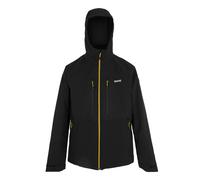 Regatta Mens Highton Stretch Padded Jacket - Black/Gold - Black/Gold - S