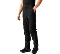 Regatta Mens Highton Stretch Waterproof Walking Hiking Overtrousers - Black