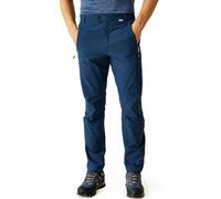 Regatta Mens Highton Water-Repellent UPF 40+ Walking Hiking Trousers - Denim - 40