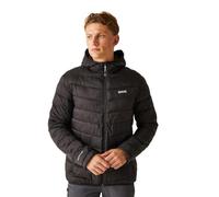 Regatta Men's Water-repellent Hooded Hillpack II Jacket Black, Size: L