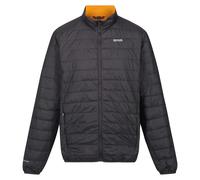 Regatta Men's Hillpack Quilted Insulated Jacket - Ash/Orange Pepper - Ash/Orange Pepper - 3XL