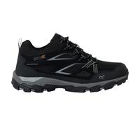 Regatta Mens Holcombe 3 Low Walking Boots (Black/Granite) - Size UK 8