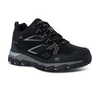 Regatta Men's Holcombe III Low Waterproof Walking Shoes in Jet Black | Size: 6.5 Regatta Jet Black 6.5