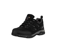 Regatta Mens Holcombe Iep Low Walking Shoes - Black, Black, Size 8, Men Black