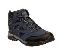 Regatta Mens Holcombe IEP Mid Hiking Boots - Navy/Granite - 7 UK - Navy/Granite - 85% Polyurathane/15% Polyester