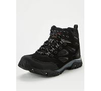 Regatta Mens Holcombe Iep Mid Walking Boots - Black, Black, Size 10, Men Black