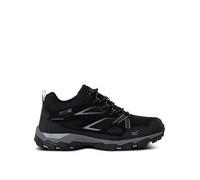 Regatta Mens Holcombe Low Waterproof Walking Shoe -black, Black, Size 12, Men Black