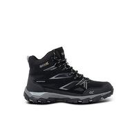 Regatta Mens Holcombe Waterproof Walking Boot, Black, Size 7, Men Black