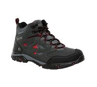 Grey male UK 12 Regatta Men's Waterproof Holcombe Mid Walking Boots Grey, Size: UK 12