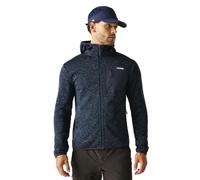 Regatta Mens Hooded Newhill Fleece Blue