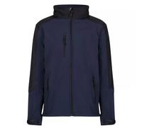 Regatta Mens Hydroforce 3-layer Membrane Waterproof Breathable Softshell Jackets (Navy/Black) - Size Medium