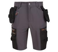 Regatta Mens Infiltrate Detachable Holster Pocket Shorts (Iron/Black) - Dark Grey - Size 30R