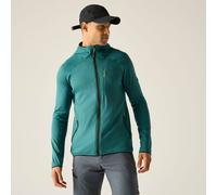 Regatta Men's Kadley Full Zip Hooded Midlayer in Teal | Size: Medium Regatta Teal M