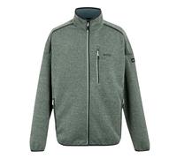 Regatta Mens Kames Full Zip Fleece Jacket - Glacier/Stormy Weather - M - Glacier/Stormy Weather - 100% Polyester