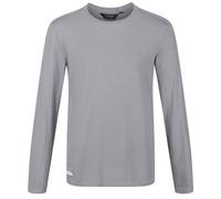 Cotton 'Karter II' Long-Sleeve T-Shirt Regatta Pale Grey L