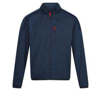 Regatta Mens Kassam Marl Full Zip Fleece Jacket - Moonlight Denim/Navy Marl - S - Moonlight Denim/Navy Marl - 100% Recycled Polyester