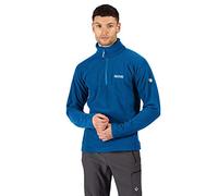 Regatta Mens Kenger Polyester Zip Neck Honeycomb Fleece Jacket Imperial Blue