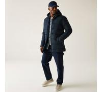 Regatta Mens Lakiver Full Zip Padded Jacket with Hood, Water Repellent & High Feather Free Insulation - Perfect for Outdoors, Walking, Hiking & Camping