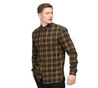 Regatta Lance Long Sleeve Shirt Green M Man