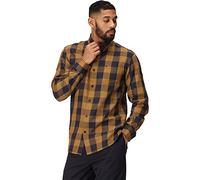 Regatta Lance Long Sleeve Shirt Brown,Blue 3XL Man