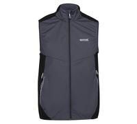 Regatta Mens Lankin IV Lightweight Gilet - India Grey/Black - M - India Grey/Black - 100% Polyester