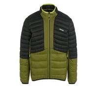 Regatta Mens Leedre Colour Block Hybrid Jacket - Nephrite Green/Black - Nephrite Green/Black - S