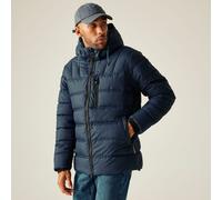 Regatta Mens Leeshaw Padded Jacket - Navy/Spring Lake - Navy/Spring Lake - XXL