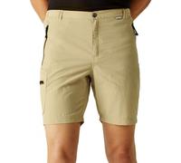Regatta Men's Water Repellent Leesville II Multi Pocket Walking Shorts Oat, Size: 33
