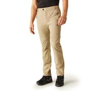 Regatta Men's Leesville II Zip Off Walking Trousers Beige