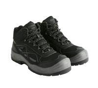 Regatta Mens Limestone Waterproof Safety Boots - Black/Granite - 8 UK - Black/Granite - 100% Mixed