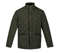 Regatta Mens Londyn Quilted Insulated Jacket - Dark Khaki - S - Dark Khaki - 100% Polyester