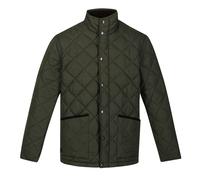 Regatta Mens Londyn Quilted Insulated Jacket - Dark Khaki - S - Dark Khaki