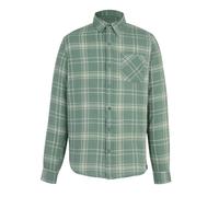 Regatta Mens Loran Checked Long-Sleeved Shirt - Glacier - M - Glacier - 90% Cotton/10% Linen