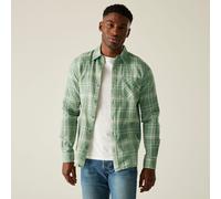 Regatta Men's Loran Long Sleeve Shirt in Grey | Size: XL Regatta Grey XL