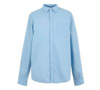Regatta Mens Loran Long-Sleeved Shirt - Chambray Blue - L - Chambray Blue - 90% Cotton/10% Linen