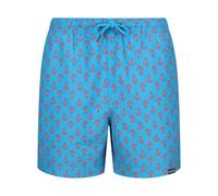 (S, Fluro Blue) Regatta Mens Loras Anchor Swim Shorts